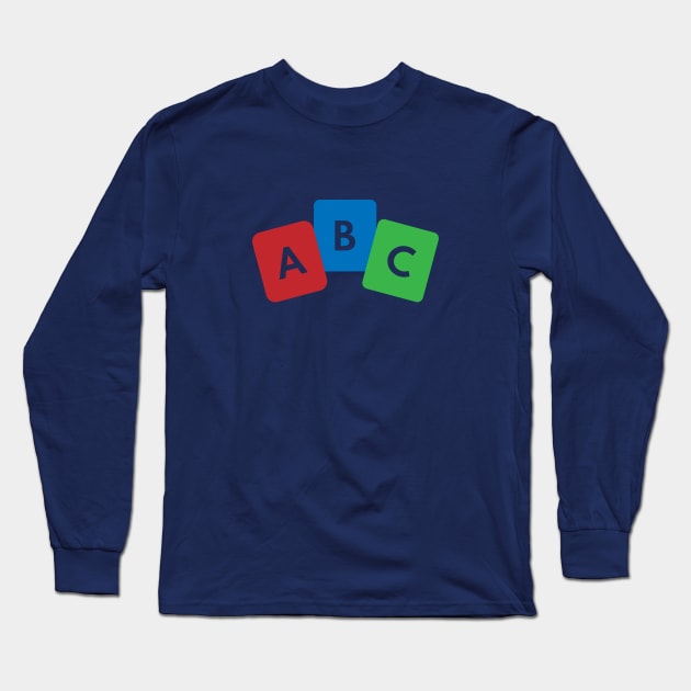 ABC Long Sleeve T-Shirt by dblaiya